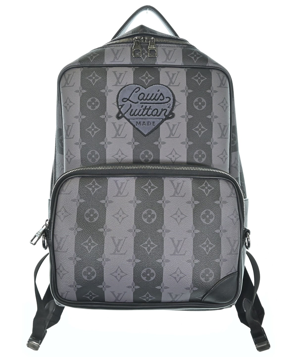 カ*シ様 Louis Vuitton バックパック グレー フラワー装飾 LOUIS VUITTON（ルイヴィトン）バックパック・リュック グレー サイズ