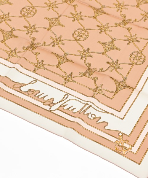 LOUIS VUITTON（ルイヴィトン）バンダナ・スカーフ 白 サイズ:- レディース/2200650466241