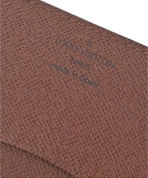 LOUIS VUITTON（ルイヴィトン）カードケース 茶 サイズ:- レディース/2200656860814