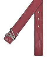 LOUIS VUITTON（ルイヴィトン）ベルト 赤 サイズ:85 レディース/2200658989025