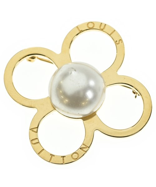 LOUIS VUITTON(ルイヴィトン)ブローチ・コサージュ ゴールド サイズ:-/2200662041047