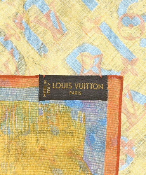 LOUIS VUITTON（ルイヴィトン）バンダナ・スカーフ 黄 サイズ:- レディース/2200710780256