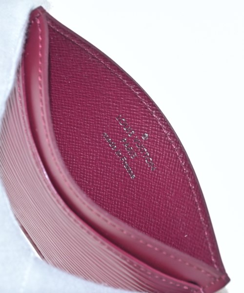LOUIS VUITTON（ルイヴィトン）カードケース 赤 サイズ:- レディース/2200649433124