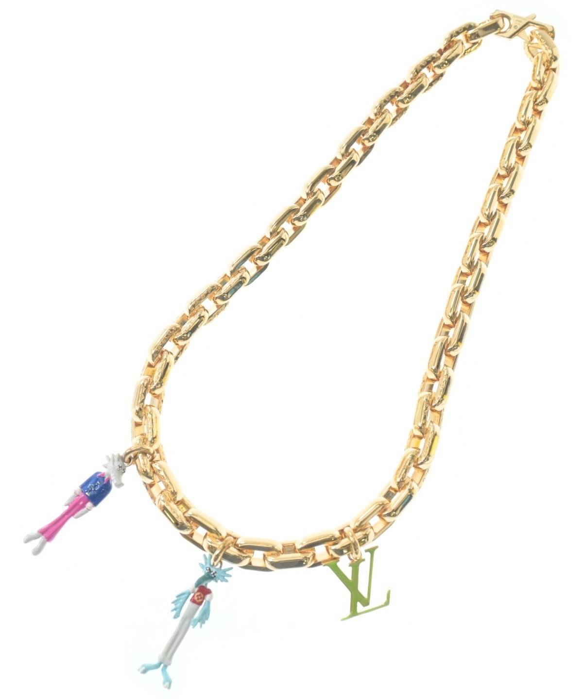 LOUIS VUITTON ネックレス ゴールドカラー LOUIS VUITTON（ルイヴィトン）ネックレス ゴールド サイズ