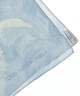 LOUIS VUITTON（ルイヴィトン）バンダナ・スカーフ 青 サイズ:- レディース/2200702246234