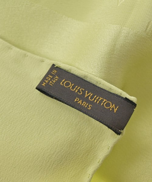 LOUIS VUITTON（ルイヴィトン）バンダナ・スカーフ 緑 サイズ:- レディース/2200705489331