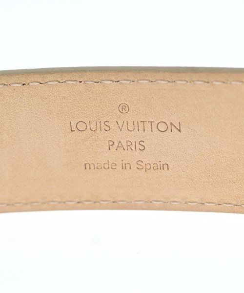 LOUIS VUITTON（ルイヴィトン）ベルト 白 サイズ:80 レディース/2200709606239