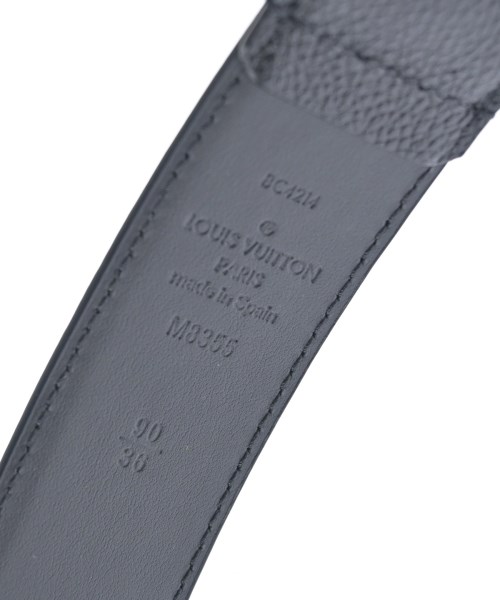 LOUIS VUITTON（ルイヴィトン）ベルト 黒 サイズ:90 レディース/2200710445704