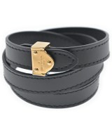 LOUIS VUITTON（ルイヴィトン）ブレスレット・バングル 黒 サイズ:- レディース/2200663309092