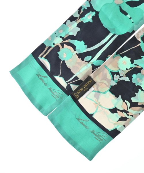 LOUIS VUITTON（ルイヴィトン）バンダナ・スカーフ 緑 サイズ:- レディース/2200667196766