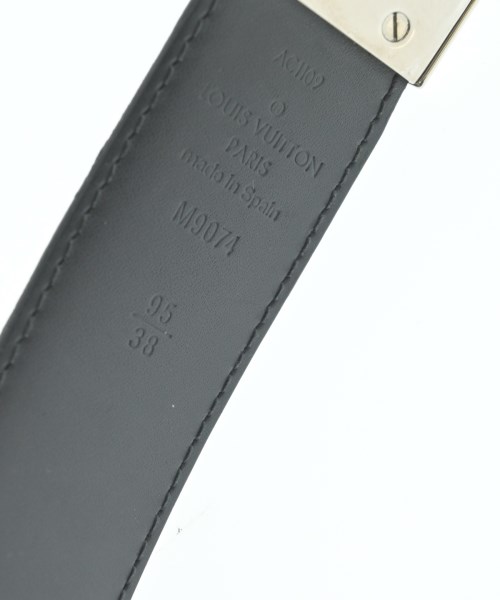 LOUIS VUITTON（ルイヴィトン）ベルト 黒 サイズ:95 レディース/2200665155048