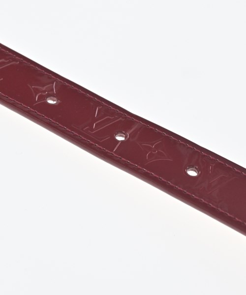 LOUIS VUITTON（ルイヴィトン）ベルト 赤 サイズ:- レディース/2200719902567