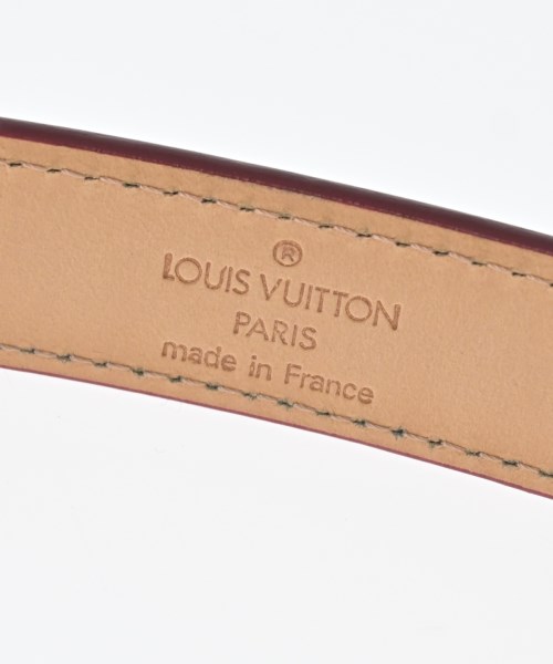 LOUIS VUITTON（ルイヴィトン）ベルト 赤 サイズ:- レディース/2200719902567