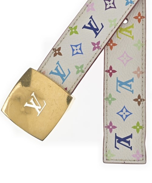 LOUIS VUITTON（ルイヴィトン）ベルト 白 サイズ:80 レディース/2200720484083