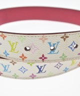 LOUIS VUITTON（ルイヴィトン）ベルト 白 サイズ:80 レディース/2200720484083