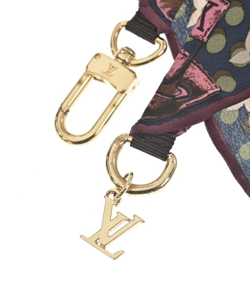 LOUIS VUITTON（ルイヴィトン）バンダナ・スカーフ 紺 サイズ:- レディース/2200722178454
