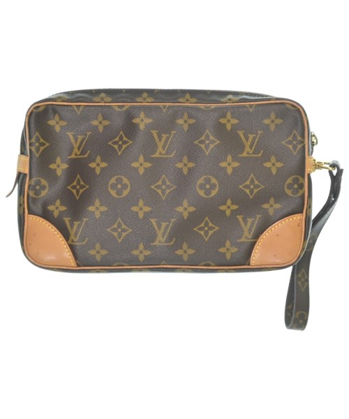 LOUIS VUITTON（ルイヴィトン）クラッチバッグ 茶 サイズ:GM レディース/2200722178836