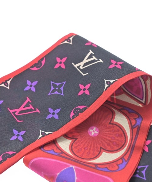 LOUIS VUITTON（ルイヴィトン）バンダナ・スカーフ 黒 サイズ:- レディース/2200724764075