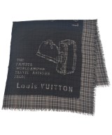 LOUIS VUITTON（ルイヴィトン）バンダナ・スカーフ 紺 サイズ:- レディース/2200682720021