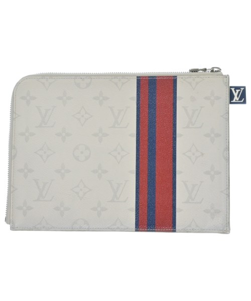 LOUIS VUITTON（ルイヴィトン）クラッチバッグ 白 サイズ:PM レディース/2200685030233
