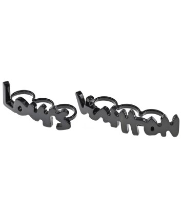 LOUIS VUITTON（ルイヴィトン）リング 黒 サイズ:- レディース