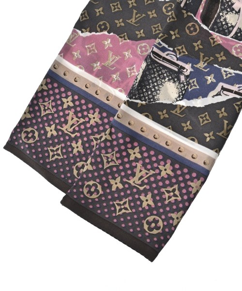 LOUIS VUITTON（ルイヴィトン）バンダナ・スカーフ ピンク サイズ:- レディース/2200682369749