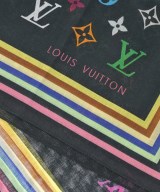 LOUIS VUITTON（ルイヴィトン）バンダナ・スカーフ 黒 サイズ:- レディース/2200686174196