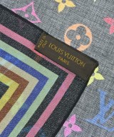LOUIS VUITTON（ルイヴィトン）バンダナ・スカーフ 黒 サイズ:- レディース/2200686174196