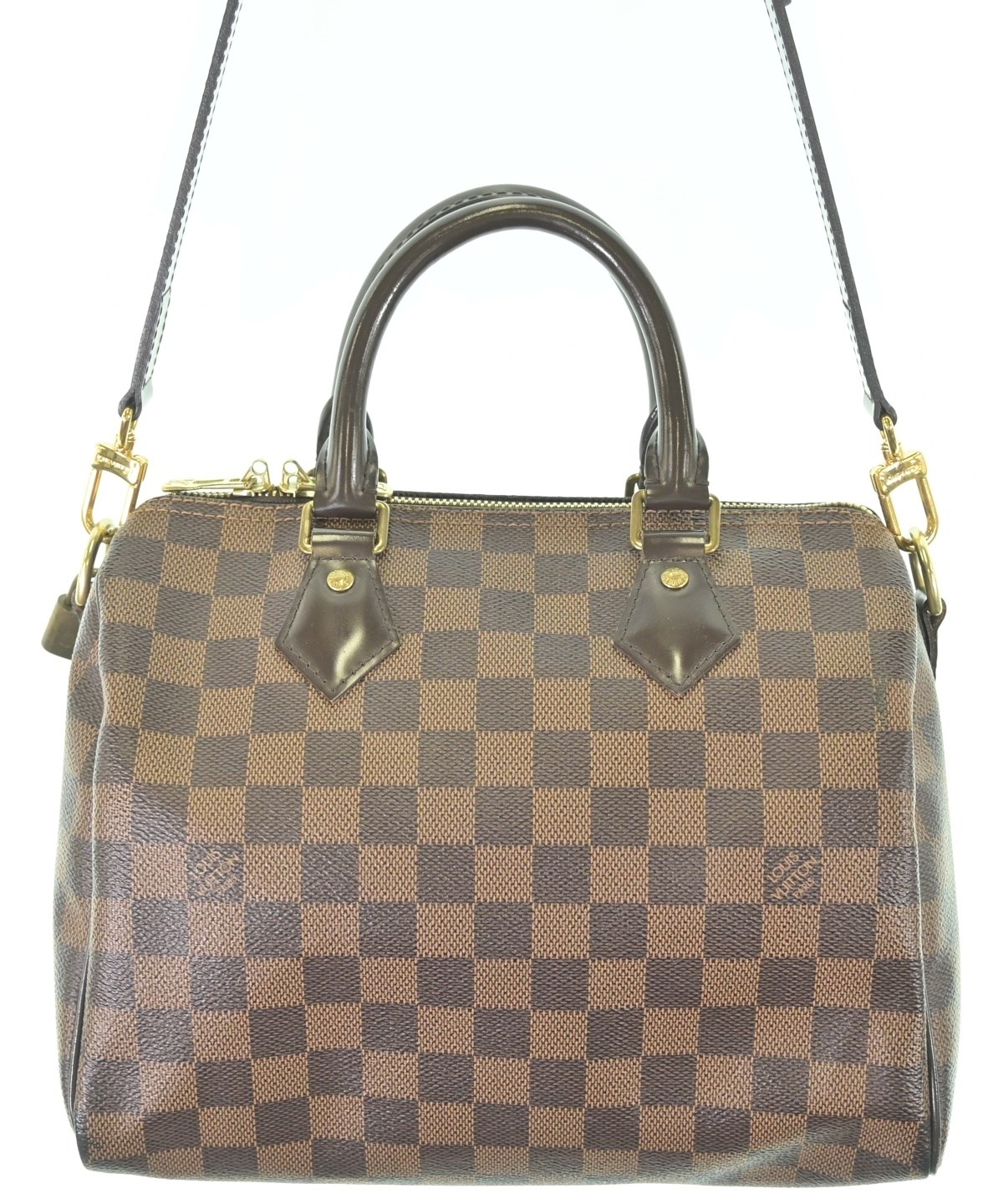 ト*屋様 Louis Vuitton ダークブラウン ハンドバッグ LOUIS VUITTON（ルイヴィトン）ハンドバッグ 茶 サイズ:- レディース