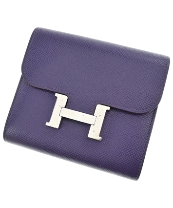 大人気新品セール ブ HERMES（エルメス）財布・コインケース 紫 レディース サイズ:- 小物