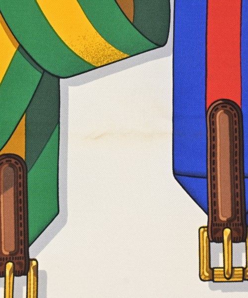 HERMES（エルメス）バンダナ・スカーフ 紺 サイズ:90 レディース/2200634870163