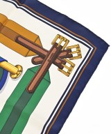 HERMES（エルメス）バンダナ・スカーフ 紺 サイズ:90 レディース/2200634870163