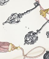 HERMES（エルメス）バンダナ・スカーフ ピンク サイズ:90 レディース/2200635489081