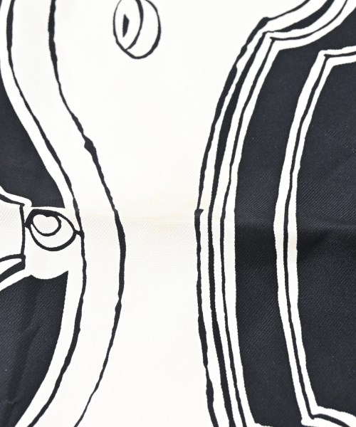 HERMES（エルメス）バンダナ・スカーフ 黒 サイズ:90 レディース/2200635517012