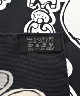 HERMES（エルメス）バンダナ・スカーフ 黒 サイズ:90 レディース/2200635517012