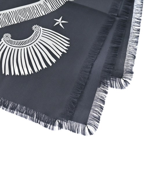 HERMES（エルメス）バンダナ・スカーフ 黒 サイズ:80 レディース/2200635517029