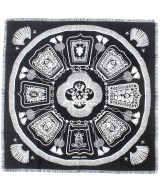 HERMES（エルメス）バンダナ・スカーフ 黒 サイズ:80 レディース/2200635517029