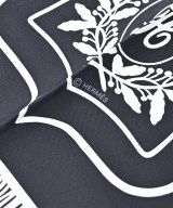 HERMES（エルメス）バンダナ・スカーフ 黒 サイズ:80 レディース/2200635517029