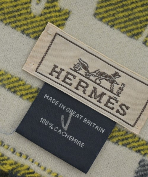 HERMES（エルメス）マフラー 緑 サイズ:- レディース/2200635517043