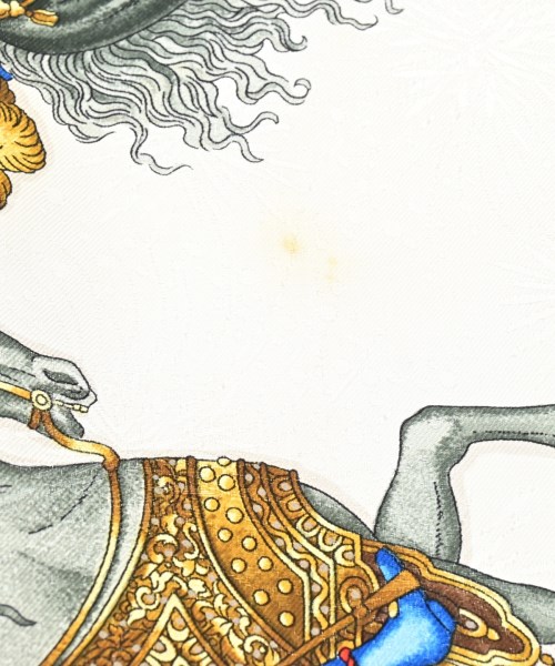 HERMES（エルメス）バンダナ・スカーフ 白 サイズ:90 レディース/2200631562085