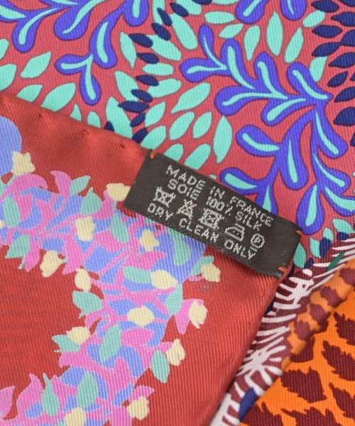 HERMES（エルメス）バンダナ・スカーフ 紫 サイズ:90 レディース/2200635640093