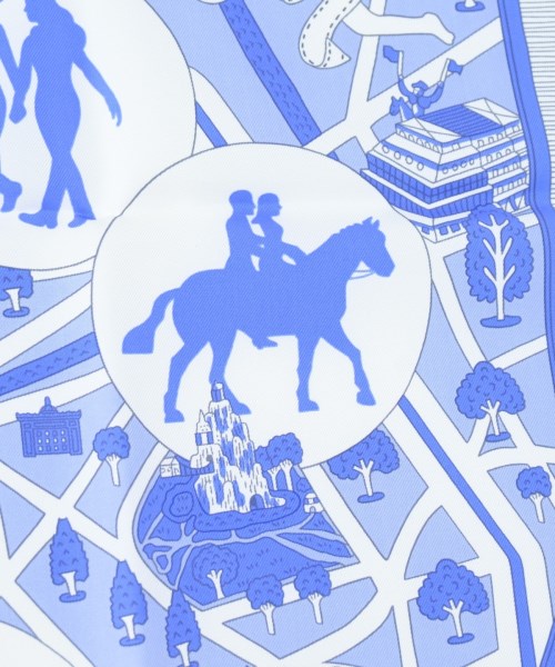 HERMES（エルメス）バンダナ・スカーフ 緑 サイズ:90 レディース/2200636769069