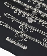 HERMES（エルメス）バンダナ・スカーフ 黒 サイズ:- レディース/2200639550060