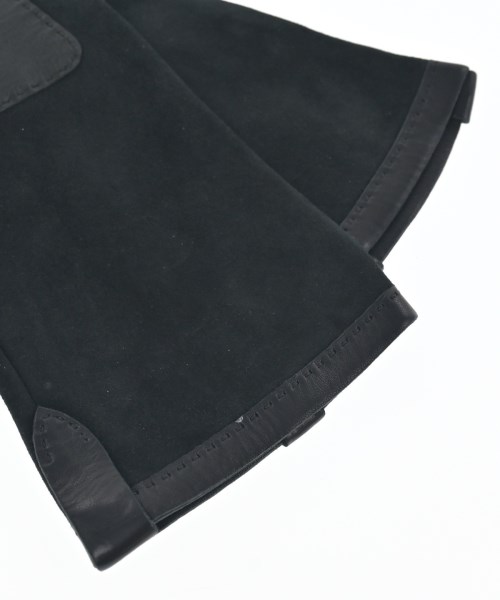 HERMES（エルメス）手袋 黒 サイズ:7 レディース/2200639585062