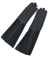 HERMES（エルメス）手袋 黒 サイズ:7 レディース/2200639585062