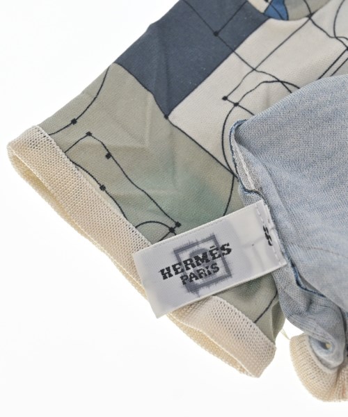 HERMES（エルメス）手袋 グレー サイズ:L レディース/2200639585109