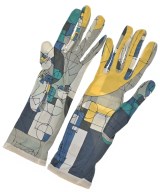 HERMES（エルメス）手袋 グレー サイズ:L レディース/2200639585109