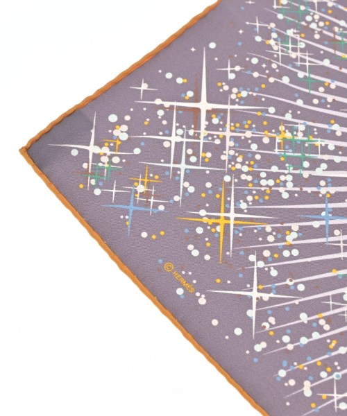 HERMES（エルメス）バンダナ・スカーフ グレー サイズ:45 レディース/2200639585116