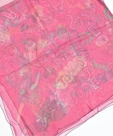 HERMES（エルメス）バンダナ・スカーフ ピンク サイズ:140 レディース/2200639585123