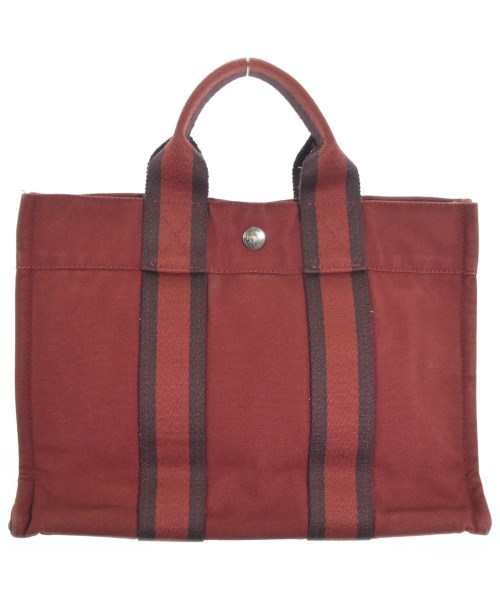 HERMES（エルメス）トートバッグ 赤 サイズ:PM レディース/2200639798370
